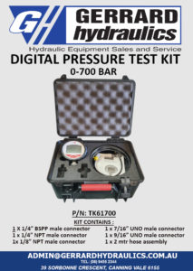 TK61700 Pressure Gauge Kits