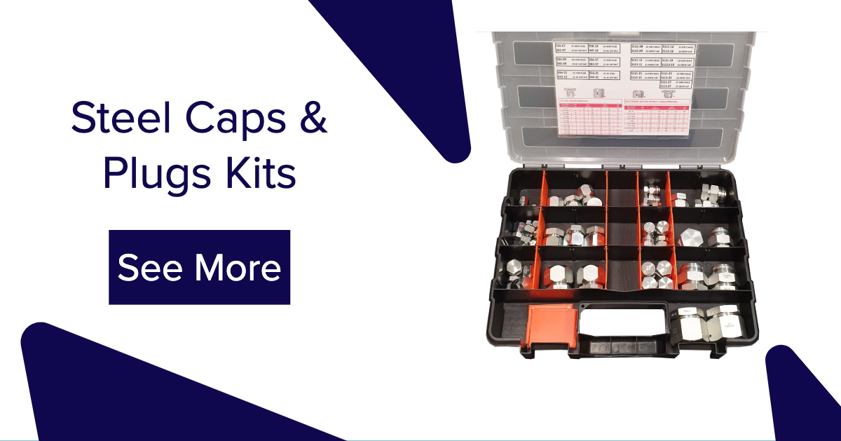 Shop for Hydraulic Steel Caps and Plugs Kits Case, John Deere and New