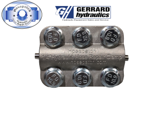 1/4 Hydraulic Hose Repair Clamp