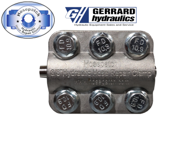 3/8 Hydraulic Hose Repair Clamp